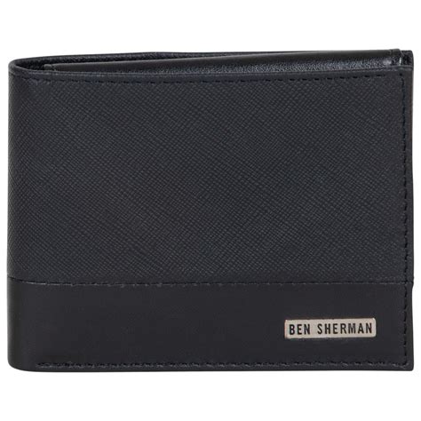 ben sherman wallet rfid protection|Ben Sherman Men's Manchester Slim Bifold Full.